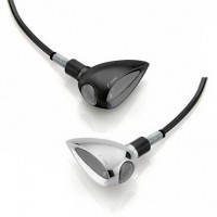 LED blinkr pro motocykly RIZOMA FR027x DROP (E-mark) leštěný chrom